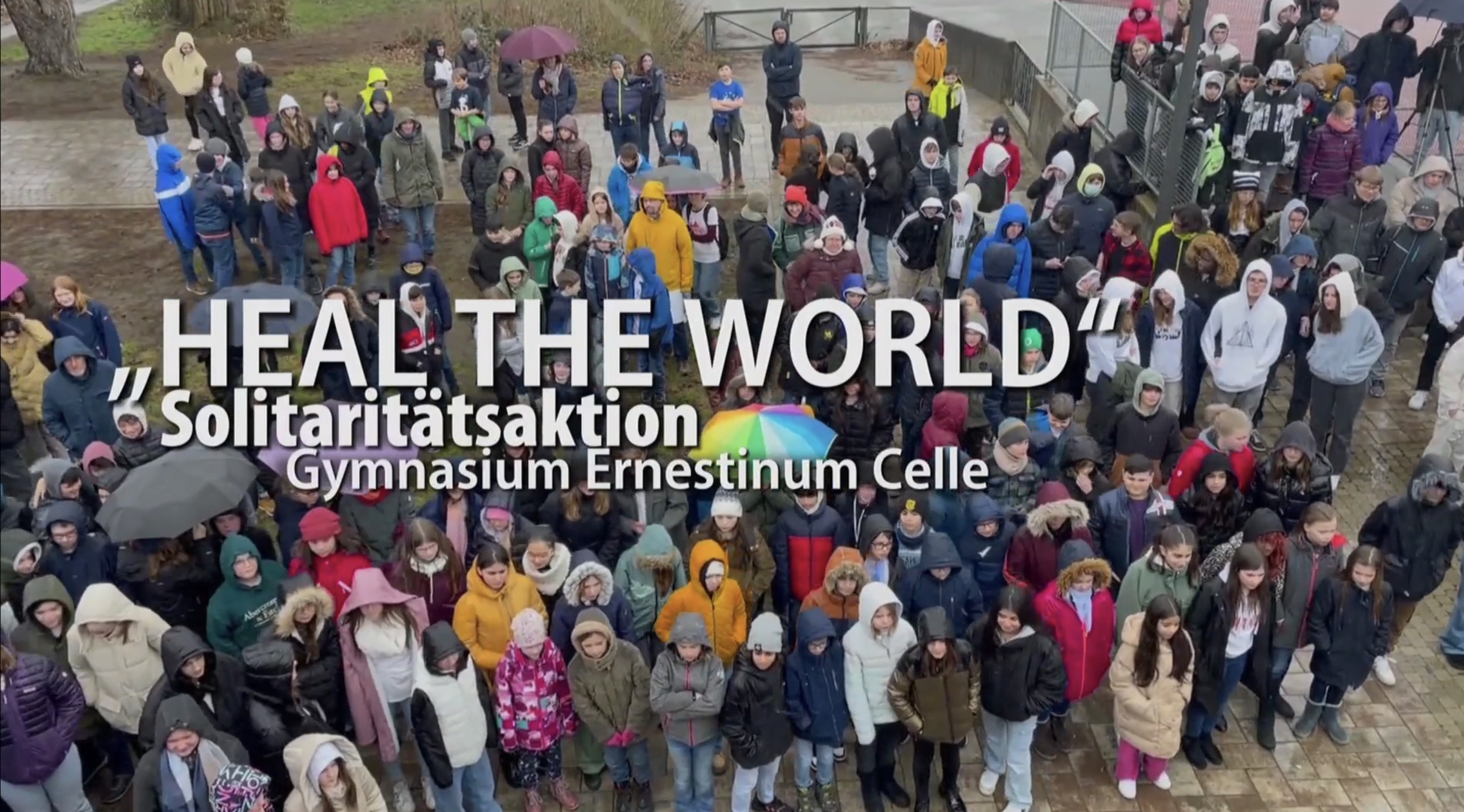Ein Jahr Krieg: Solidaritätskundgebung am Ernestinum